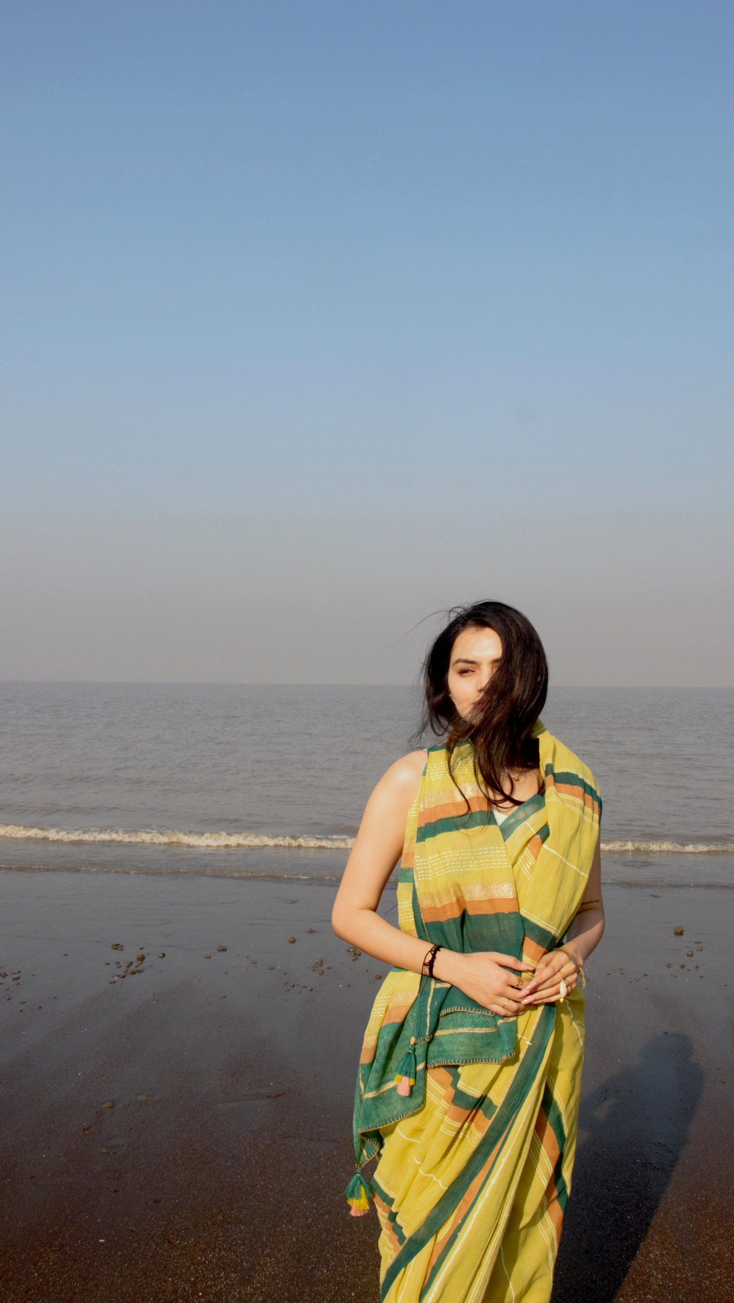 printed saree