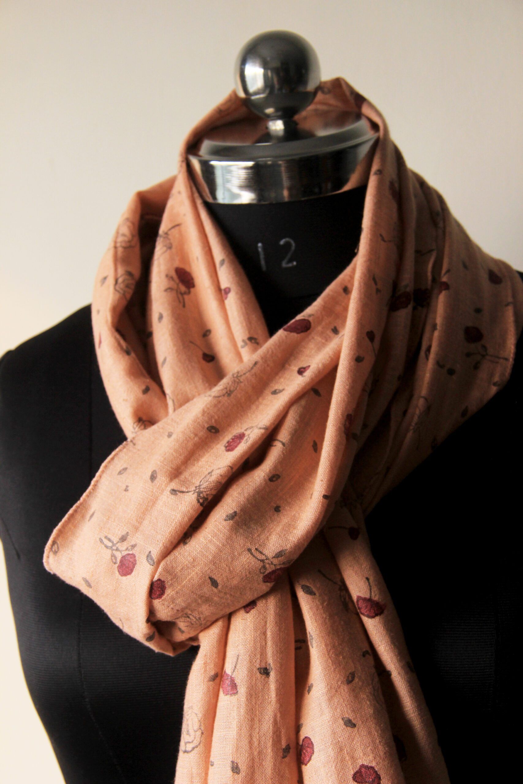 Coral Blush Scarf - Image 3