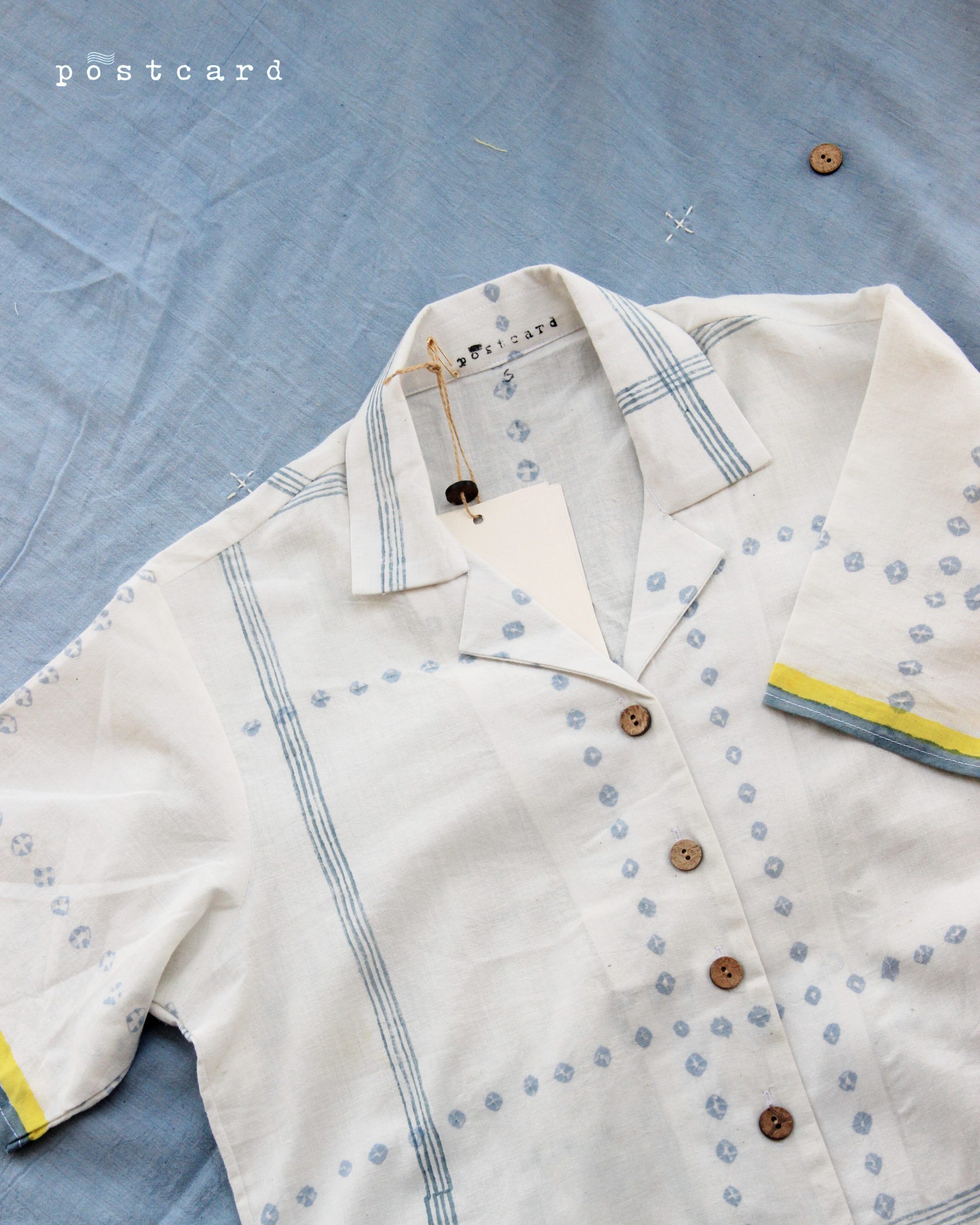 Urmi White Cotton Shirt - Image 2