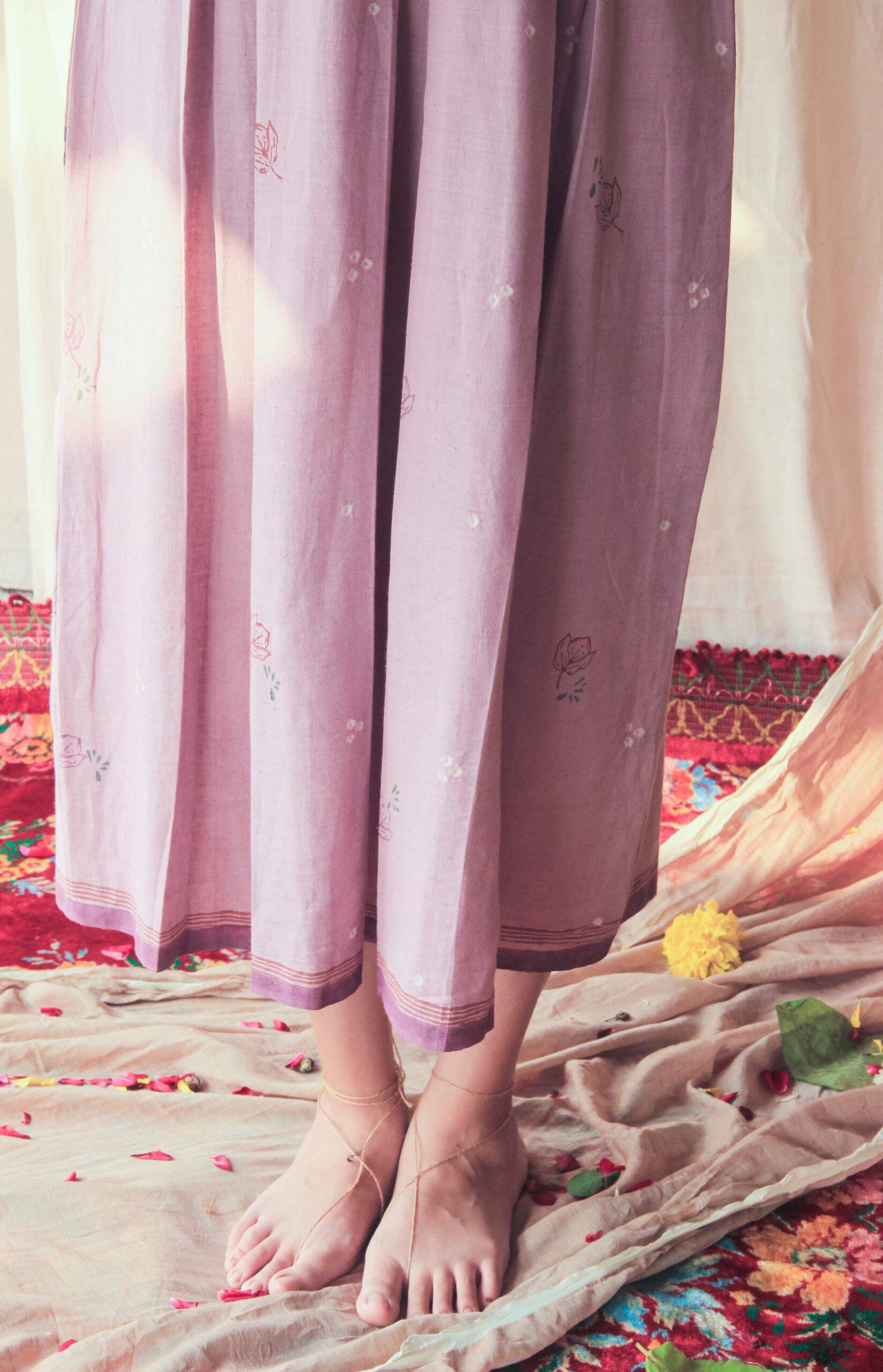 Lily Lilac Cotton dress - Image 6