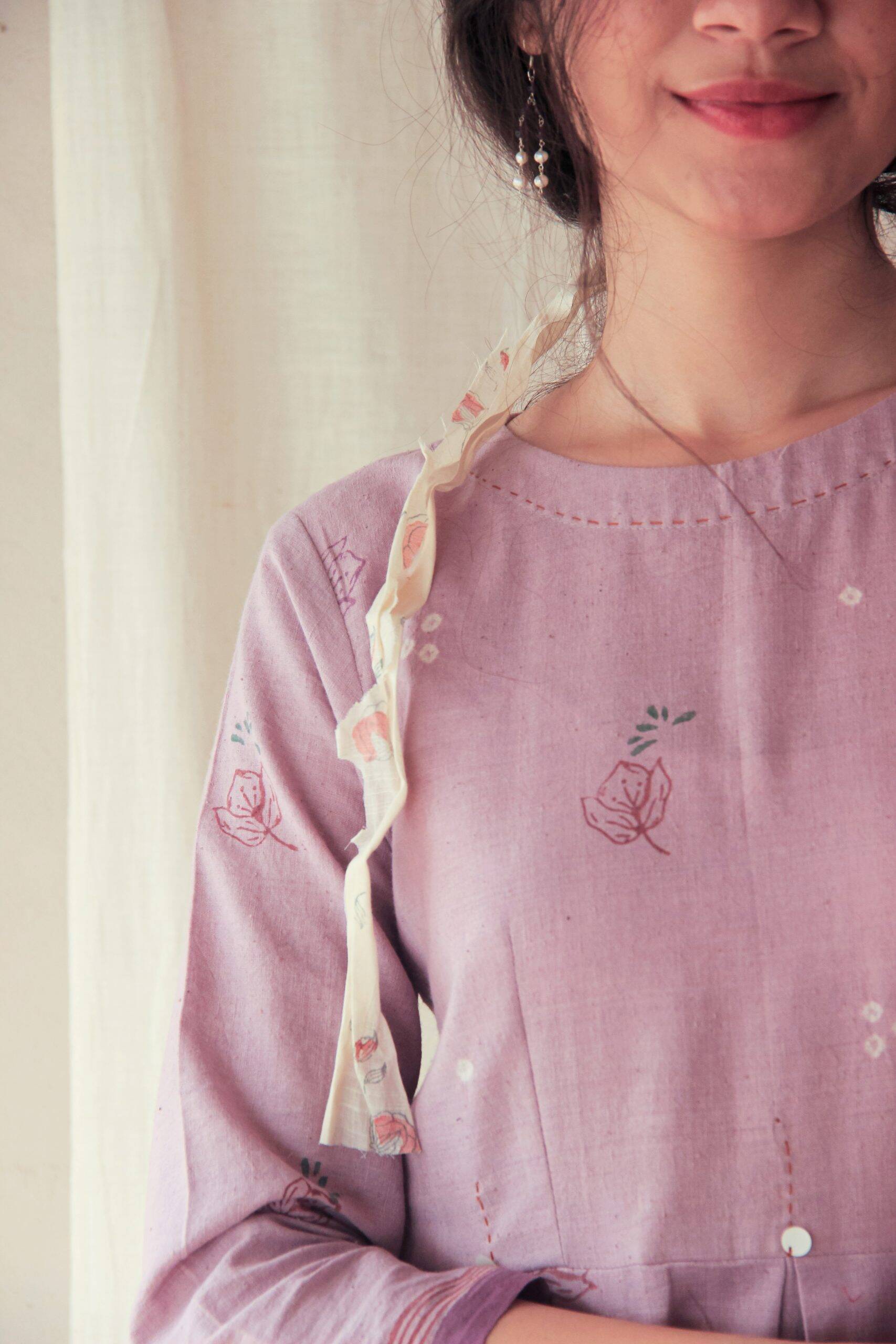 bandhej khadi dresses